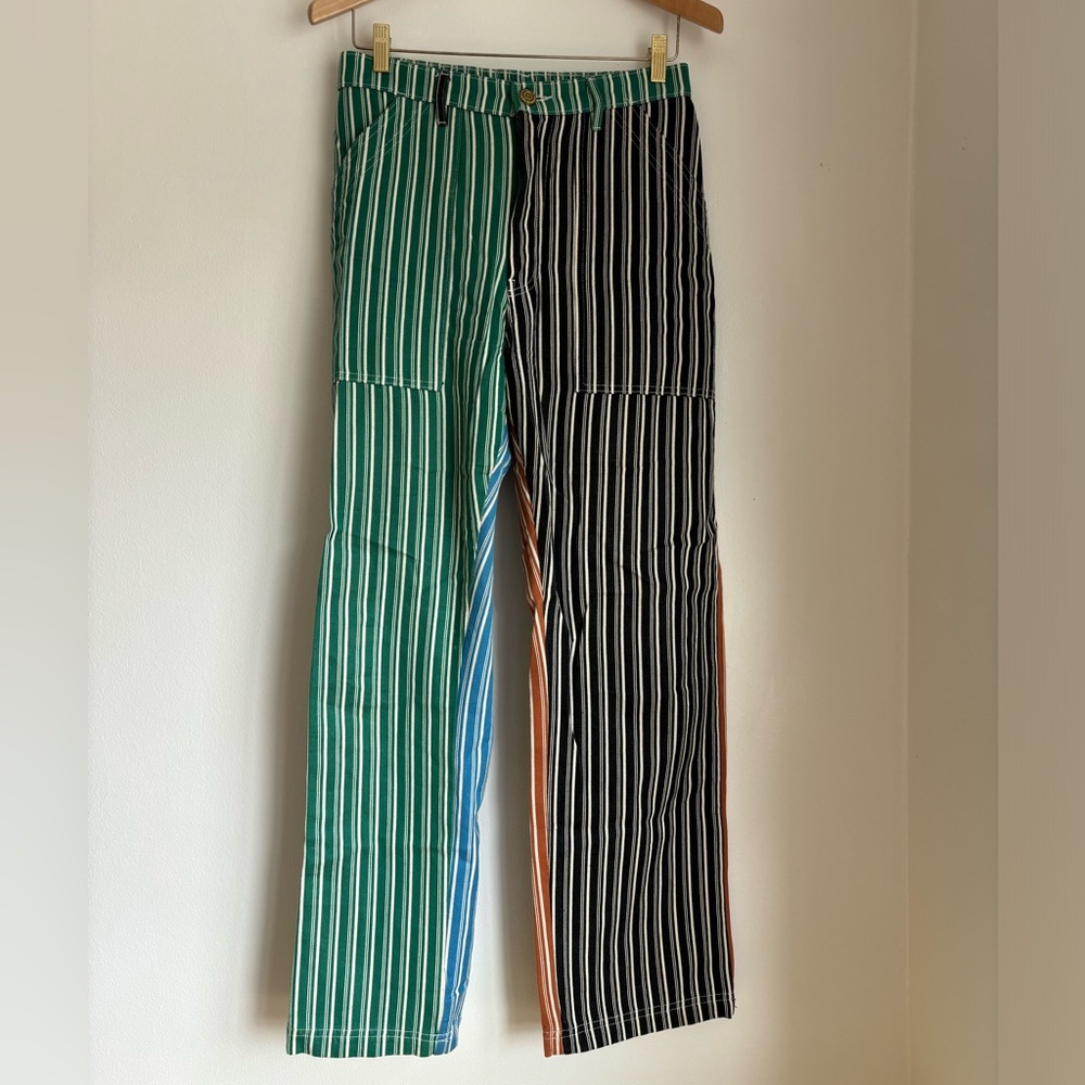 Big Bud Press Striped Work Pants S